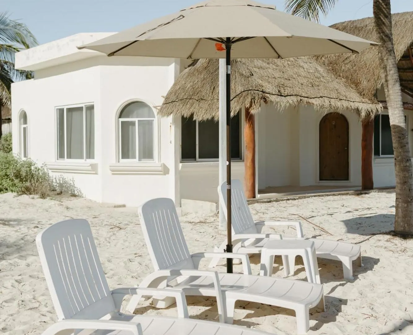 Ocean Bliss Retreat Entire Private Beachfront Resort With 4 Bungalows Cancun Villa