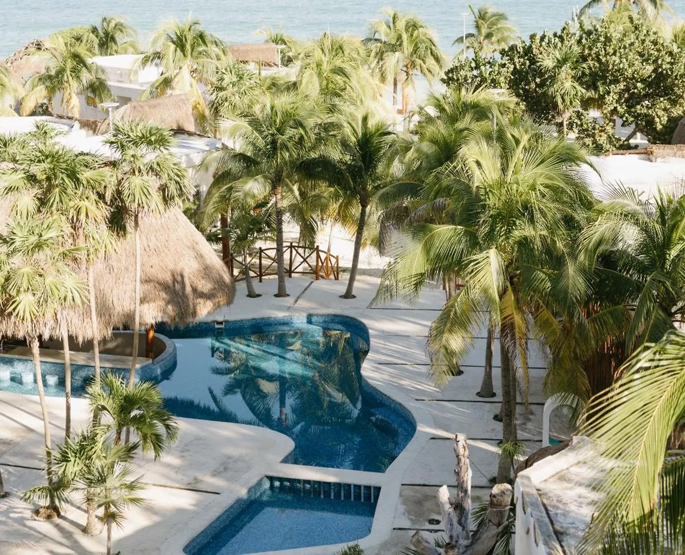 Villa Ocean Bliss Retreat Entire Private Beachfront Resort With 4 Bungalows Cancun